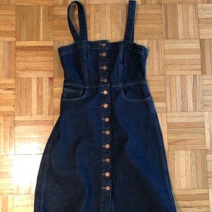 Madewell Denim Button Down Dress